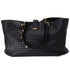 BOTTEGA VENETA Capri Tote Bag 162197 Black Leather